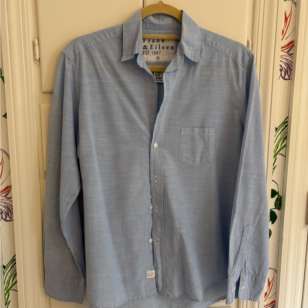 Frank and Eileen JOEDY BOYFRIEND BUTTON UP IN ITALIAN FLANNEL - Picture 3 of 4